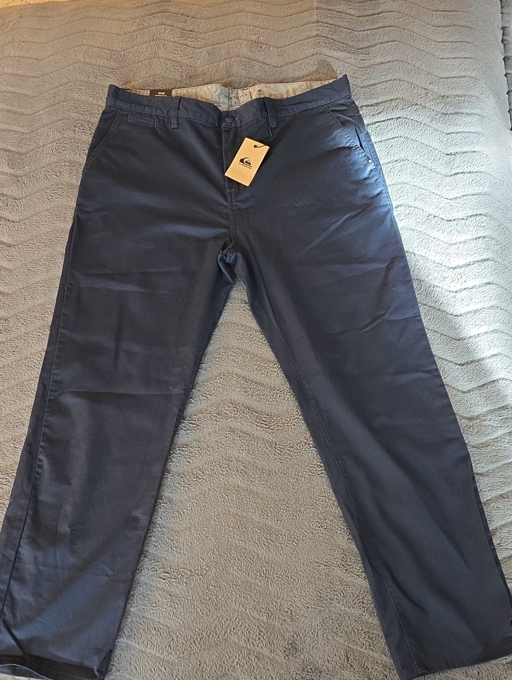 Quiksilver Men's Dark Navy Chino Pants